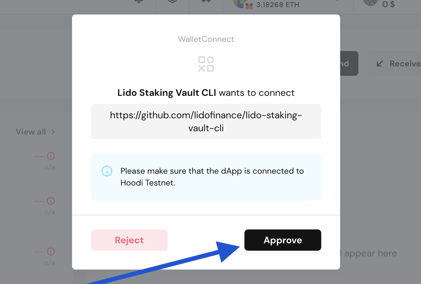 WC connection to Gnosis Safe